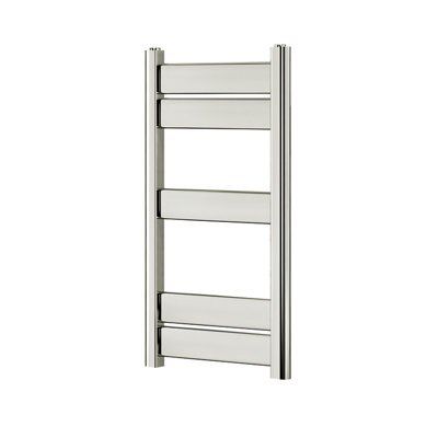 Blyss Ellesmere Chrome Flat Towel Warmer (W)400mm X (H)700mm Price Comparisons | Compare The Build