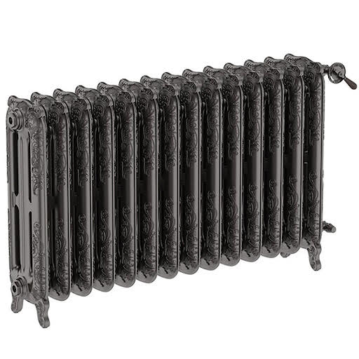 Terma Oxford Freestanding Traditional Column Radiator Grey 710 x 1180mm | Compare The Build