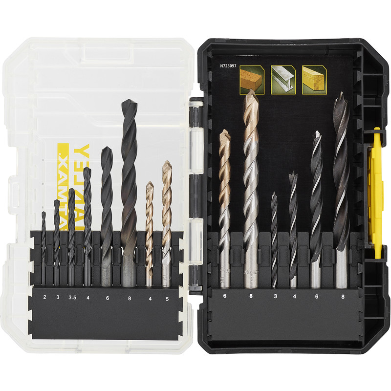Stanley FatMax Mixed Drill Bit Set (14 Piece) Steel Price Comparisons | Compare The Build