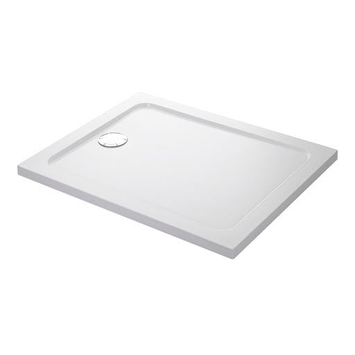 Mira Flight Low Rectangular Shower Tray 1600 x 760mm with Waste Price Comparisons | Compare The Build