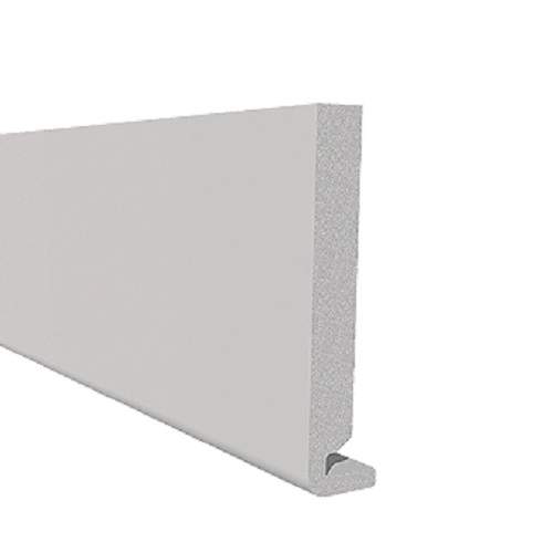 White Square Leg Fascia Board - 250mm x 25mm freefoam FMXS250 Price Comparisons | Compare The Build