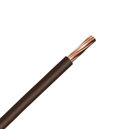 Zexum Brown 10mm 7 Strand 55A Single Core 6491B LSZH (Low Smoke Zero Halogen) Round Power Insulated Conduit Wire - 25 Meter | Compare The Build