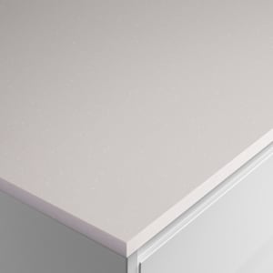 Metis White Fleck Splashback - 3050x620x15mm Price Comparisons | Compare The Build