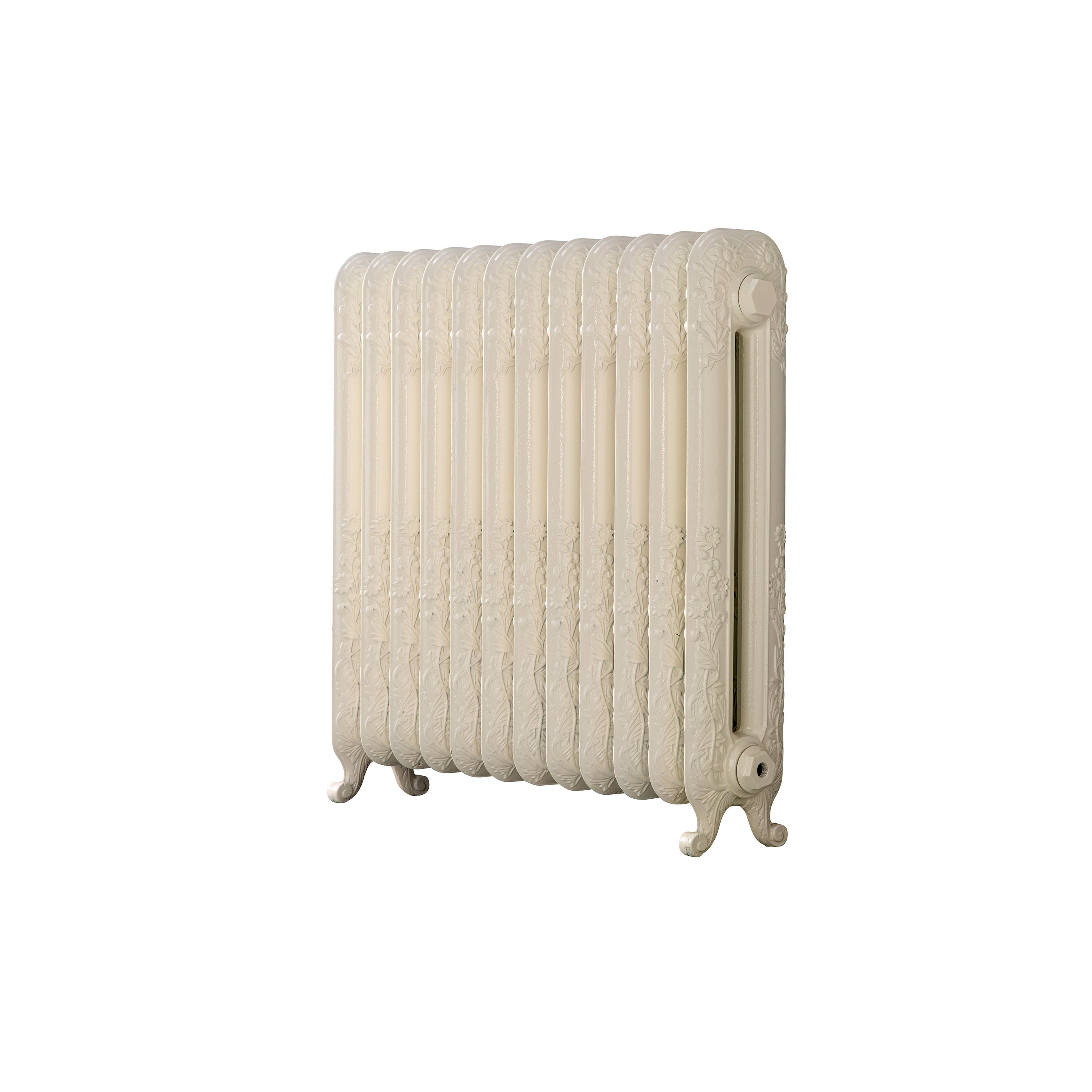 Arroll Daisy Cast Iron Cream 12 Column Radiator, (W)814mm X (H)794mm | Compare The Build