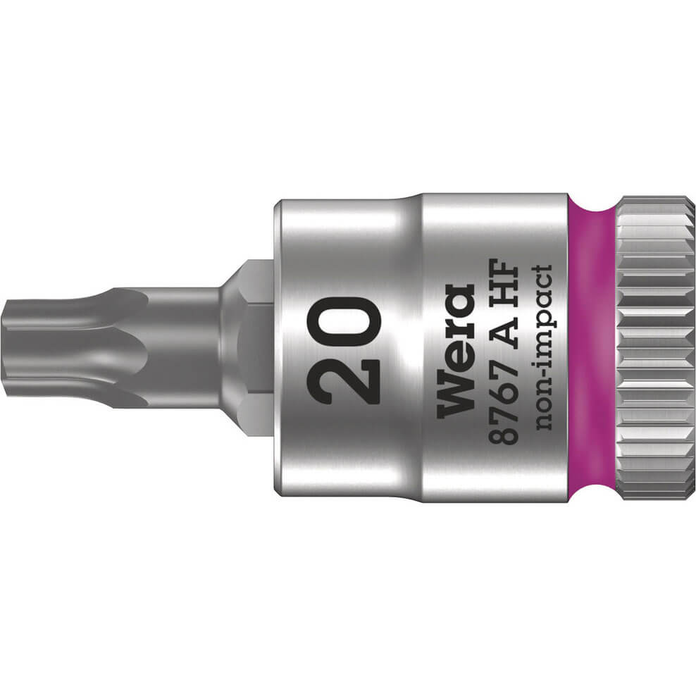 Wera 8767 A HF Zyklop 1/4" Drive Torx Socket Bit 1/4" T20 Price Comparisons | Compare The Build