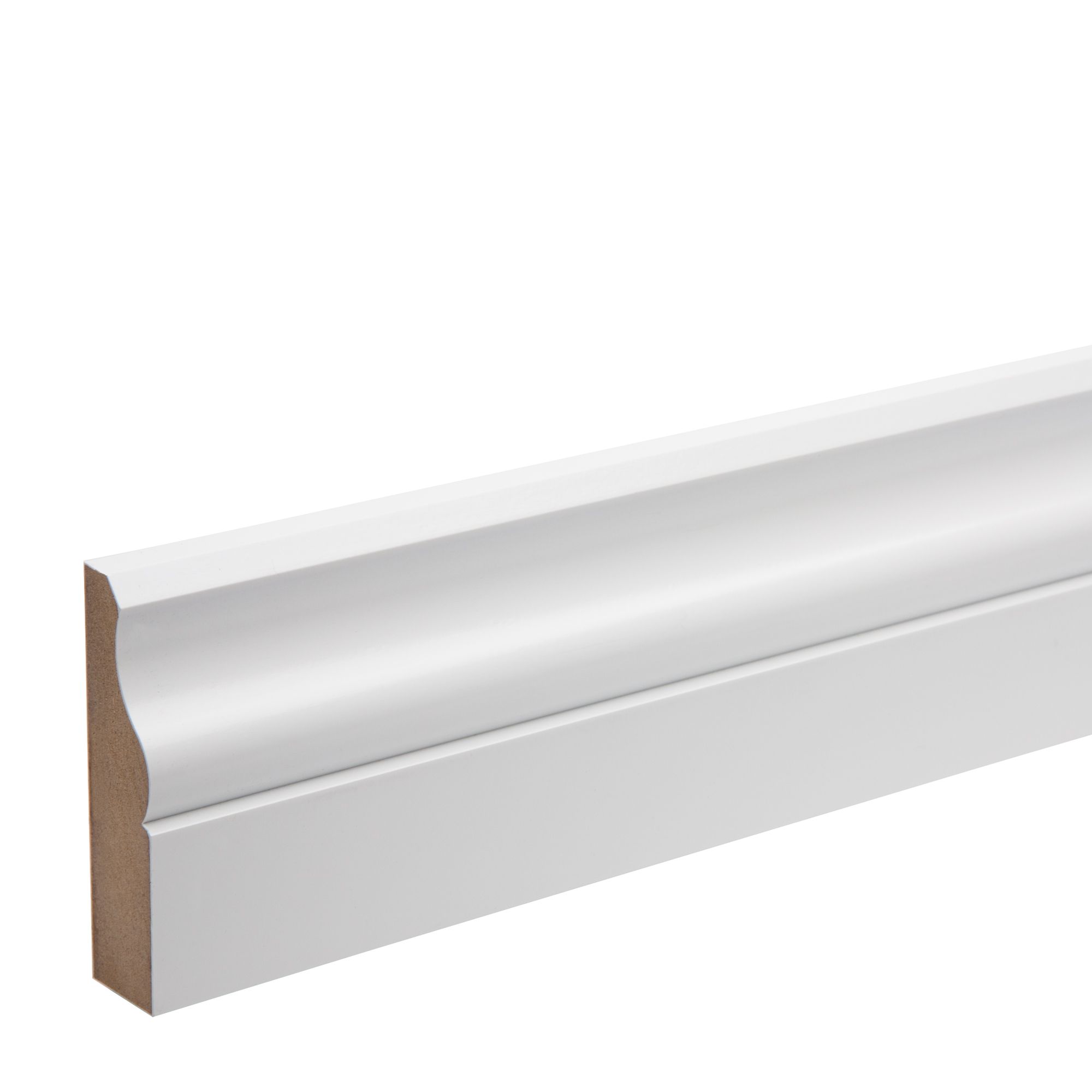 White MDF Ogee Architrave (L)2.18m (W)69mm (T)18mm 10.95kg, Pack of 5 Price Comparisons | Compare The Build