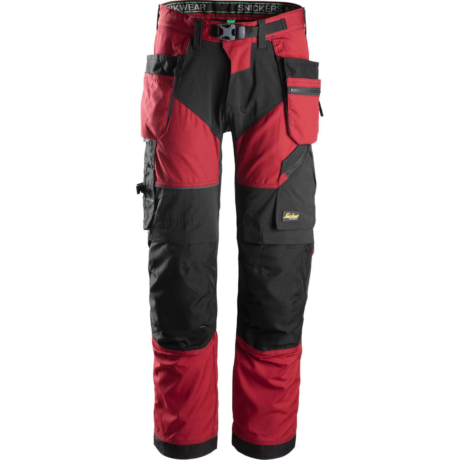 Snickers 6902 Flexiwork Work Holster Pocket Trousers Red / Black 40" 28" Price Comparisons | Compare The Build