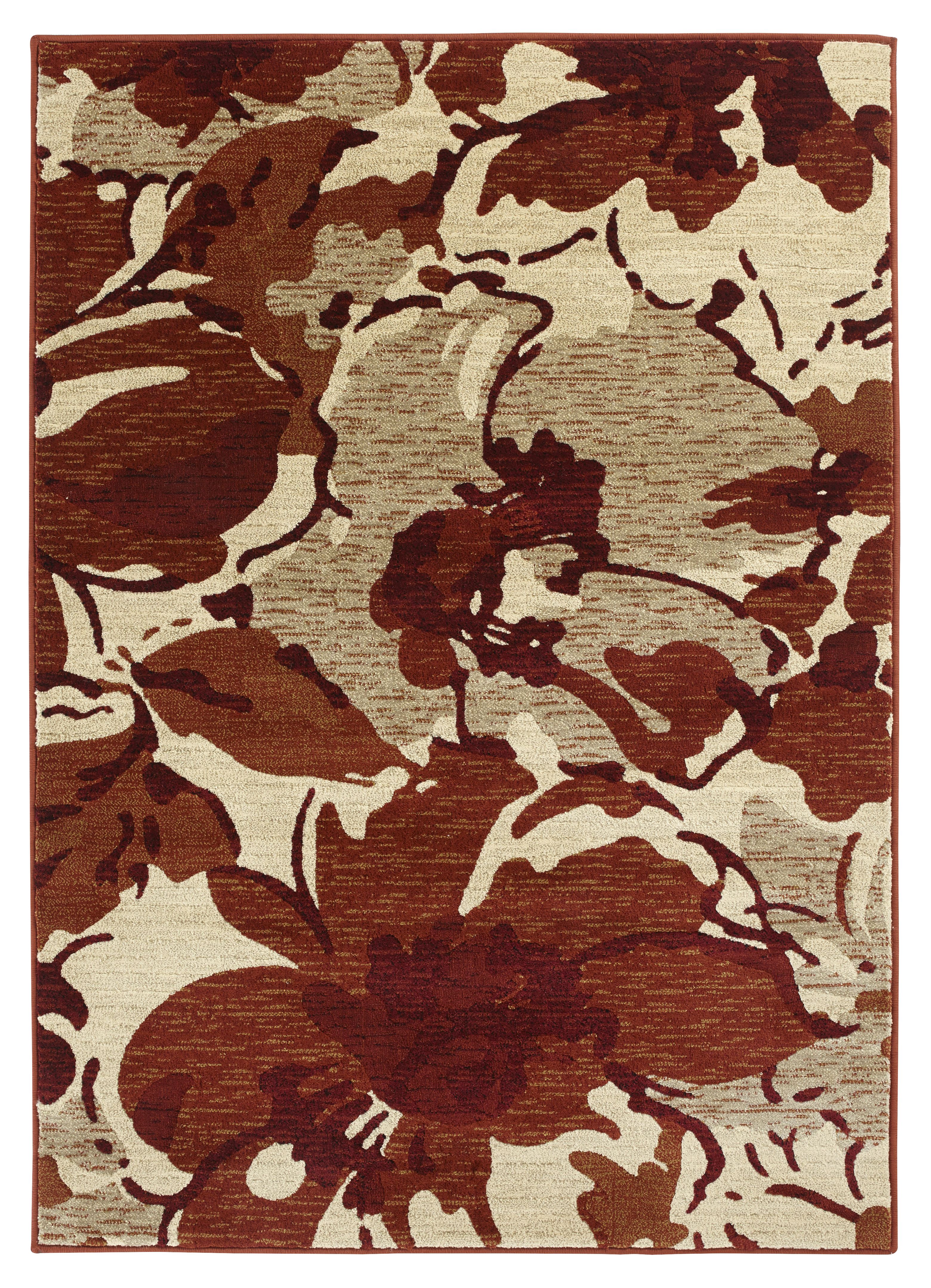 Colours Antonia Floral Beige & Red Rug 230Cmx160Cm Price Comparisons | Compare The Build