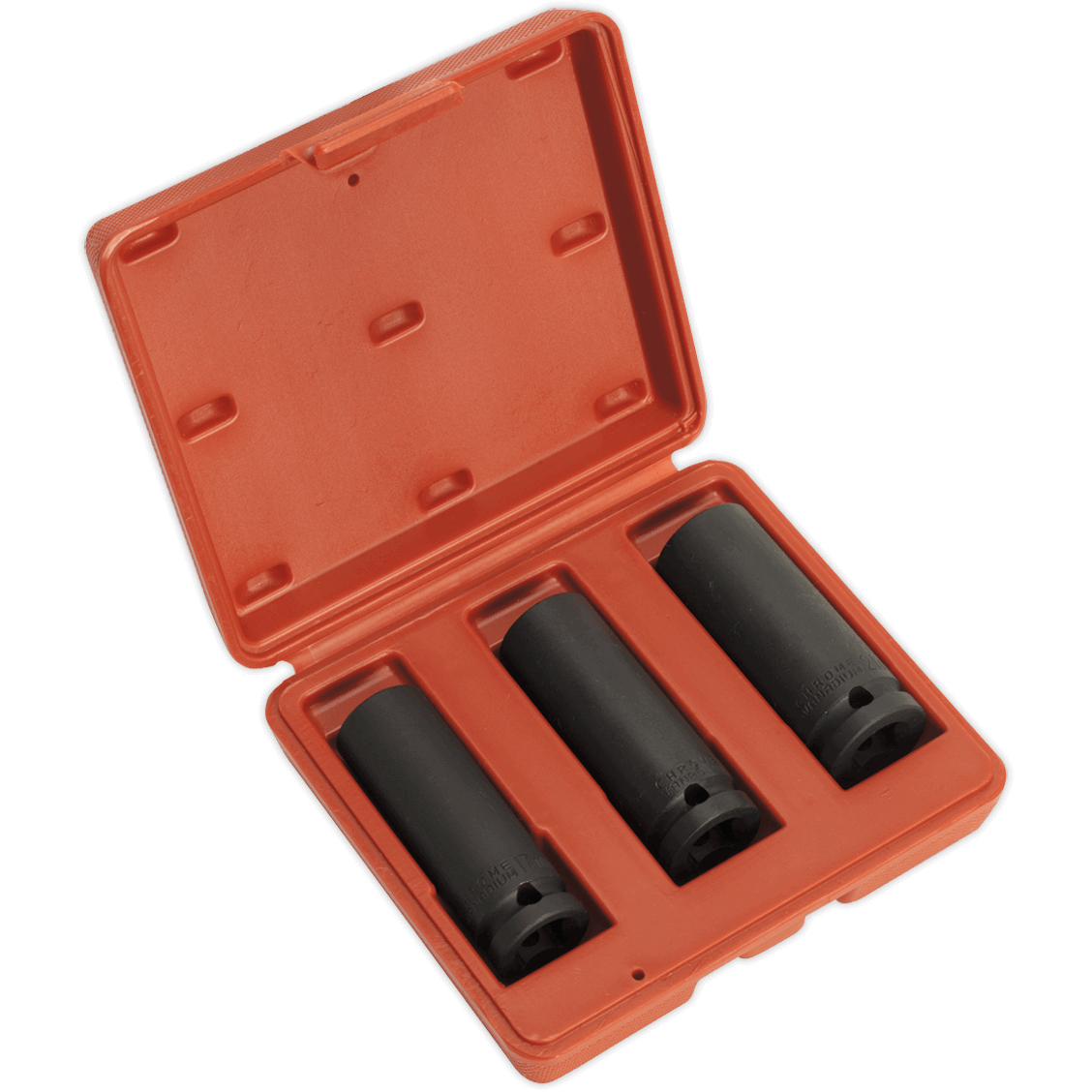 Sealey 3 Piece 1/2" Drive Deep Hexagon WallDrive Impact Socket Set 1/2" Price Comparisons | Compare The Build