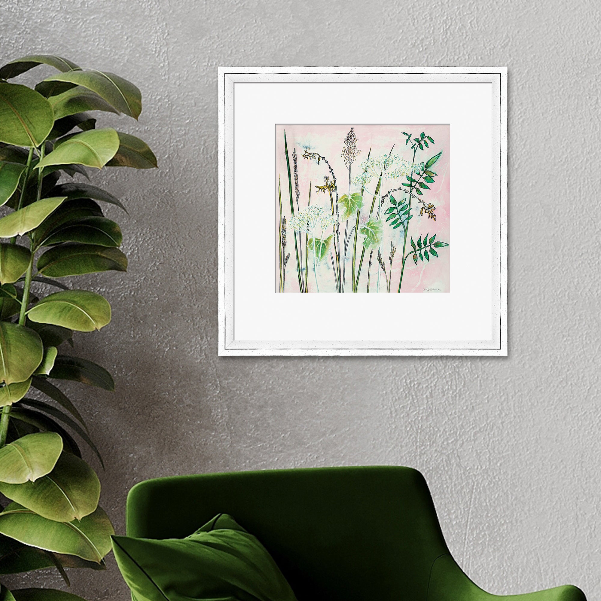 The Art Group Natural Flora Framed Print MultiColoured Price Comparisons | Compare The Build