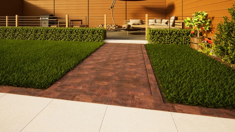 Clay Paving - 210mm x 100mm x 50mm Dorset Antique | Compare The Build