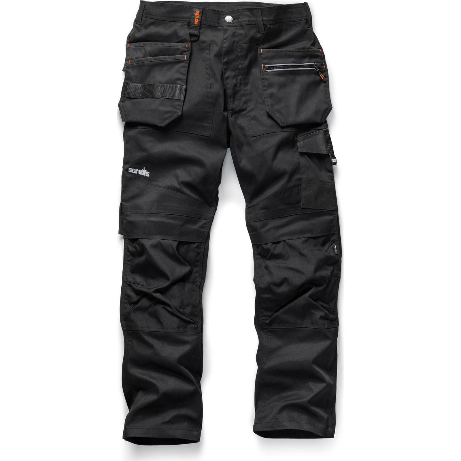 Scruffs Trade Flex Work Trousers Black 38" 33" Price Comparisons | Compare The Build