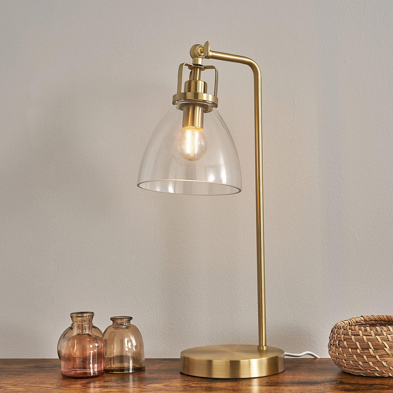 Berkeley Table Lamp - Satin Brass | Compare The Build