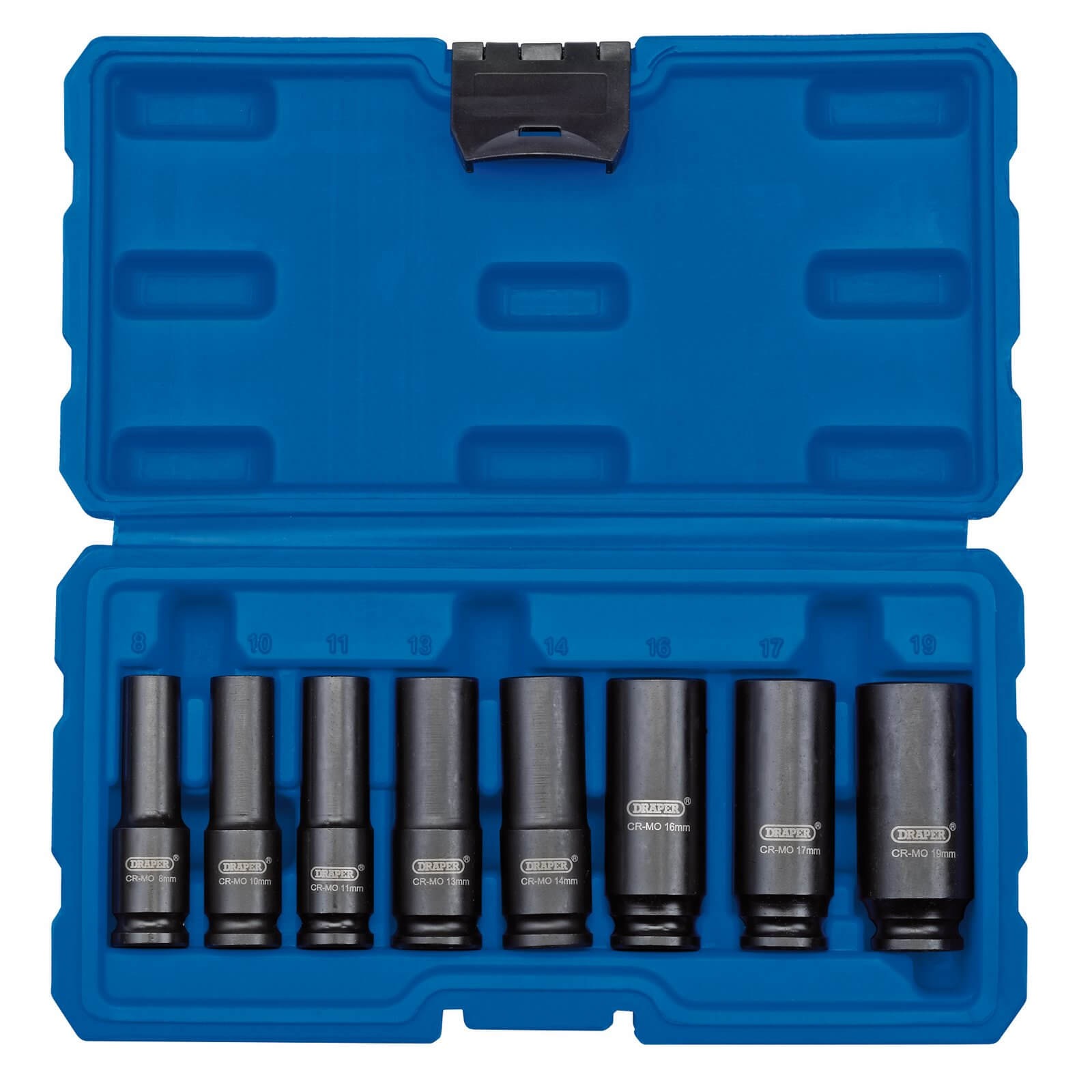 Draper 8 Piece 3/8" Drive Deep Impact Hex Socket Set Metric 3/8" Price Comparisons | Compare The Build