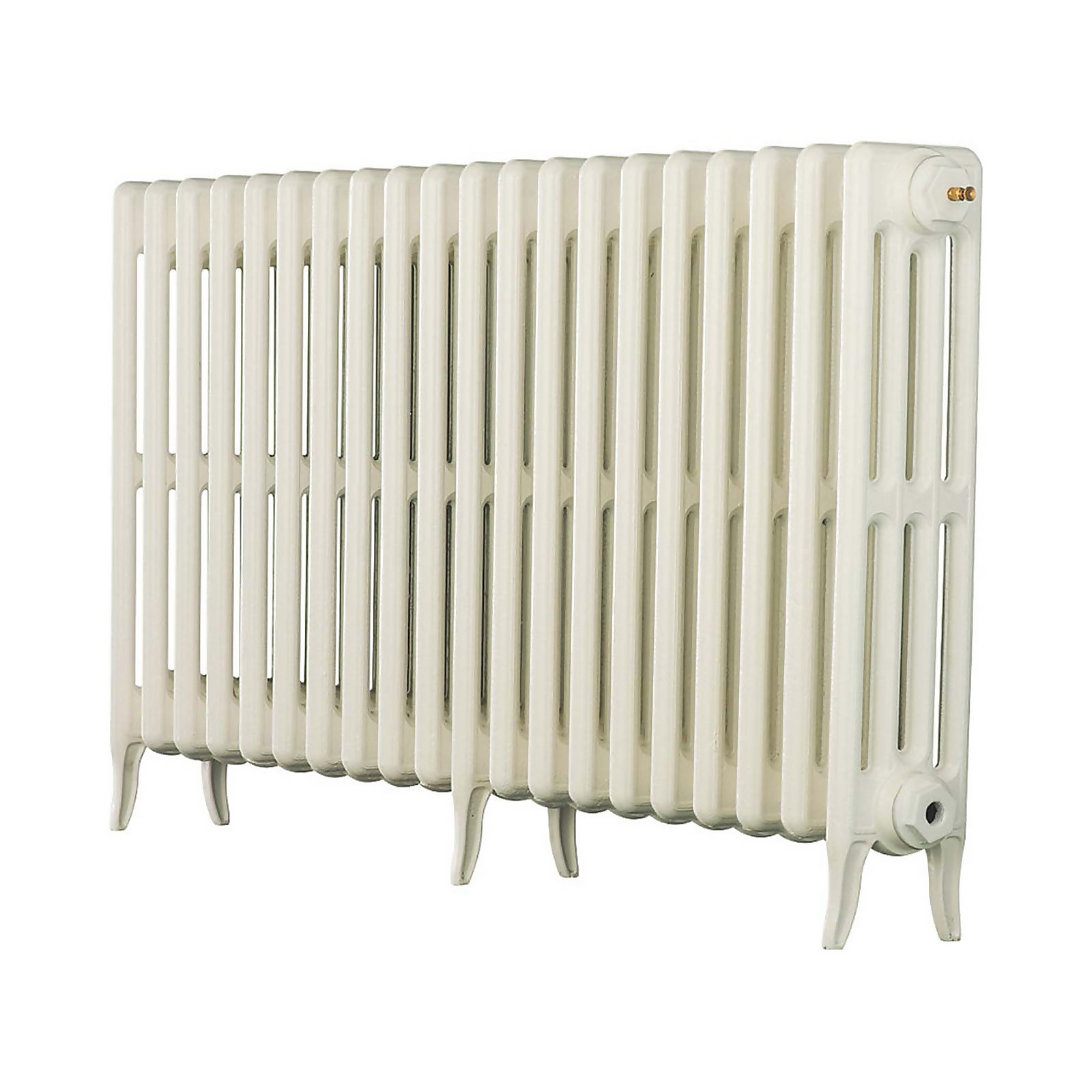 Arroll 4 Column Cast Iron Radiator 1234 X 660 - White Price Comparisons | Compare The Build