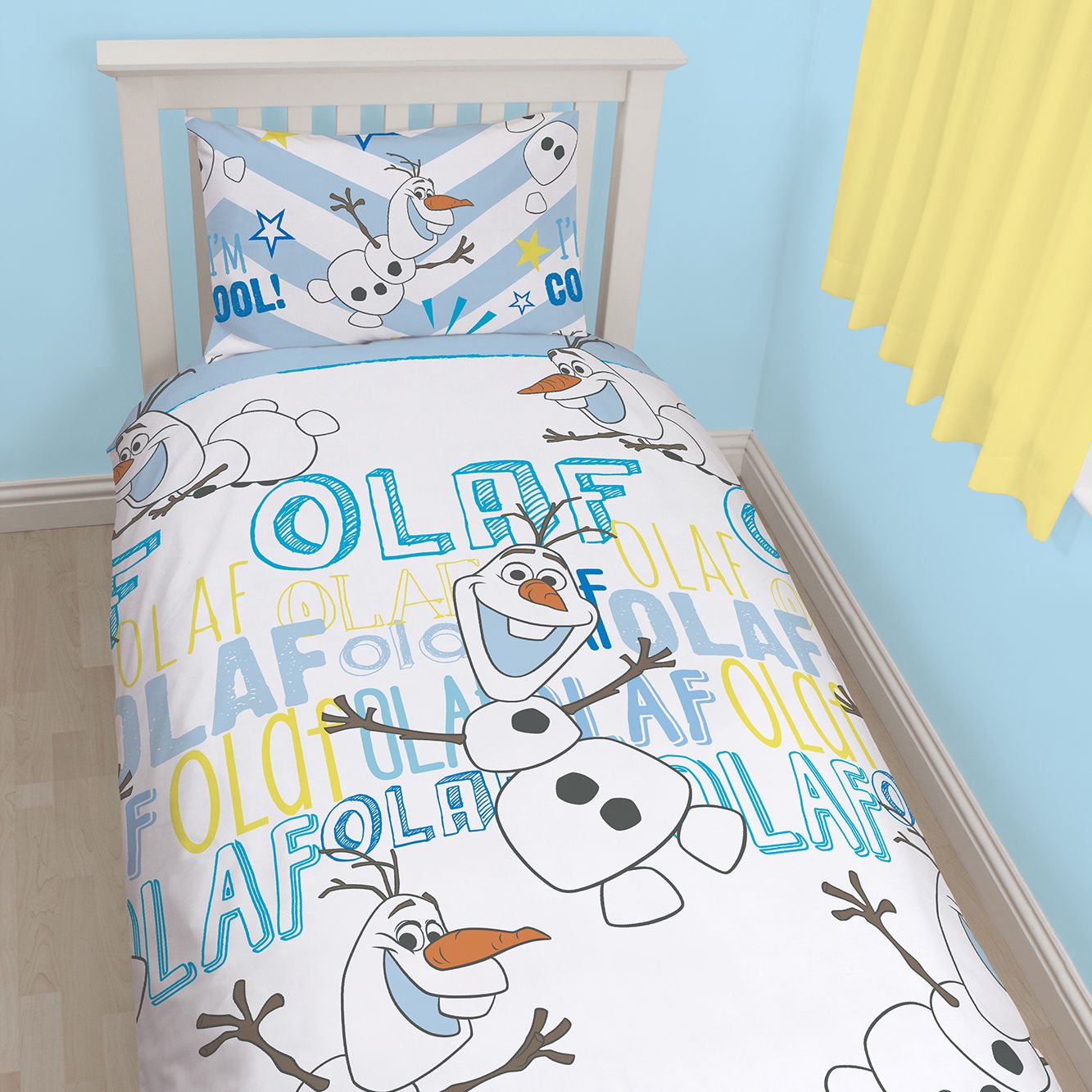 Disney Frozen Disney Frozen Olaf Blue Single Bedset Price Comparisons | Compare The Build