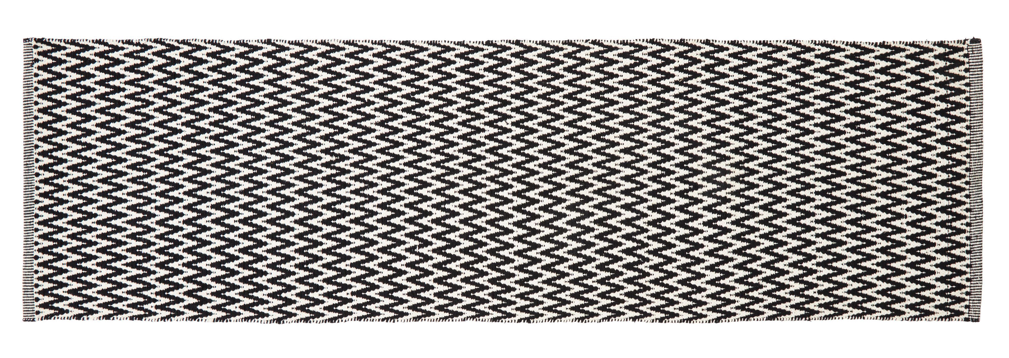 Colours Haillie Geometric Black & White Runner 200Cmx60Cm Price Comparisons | Compare The Build
