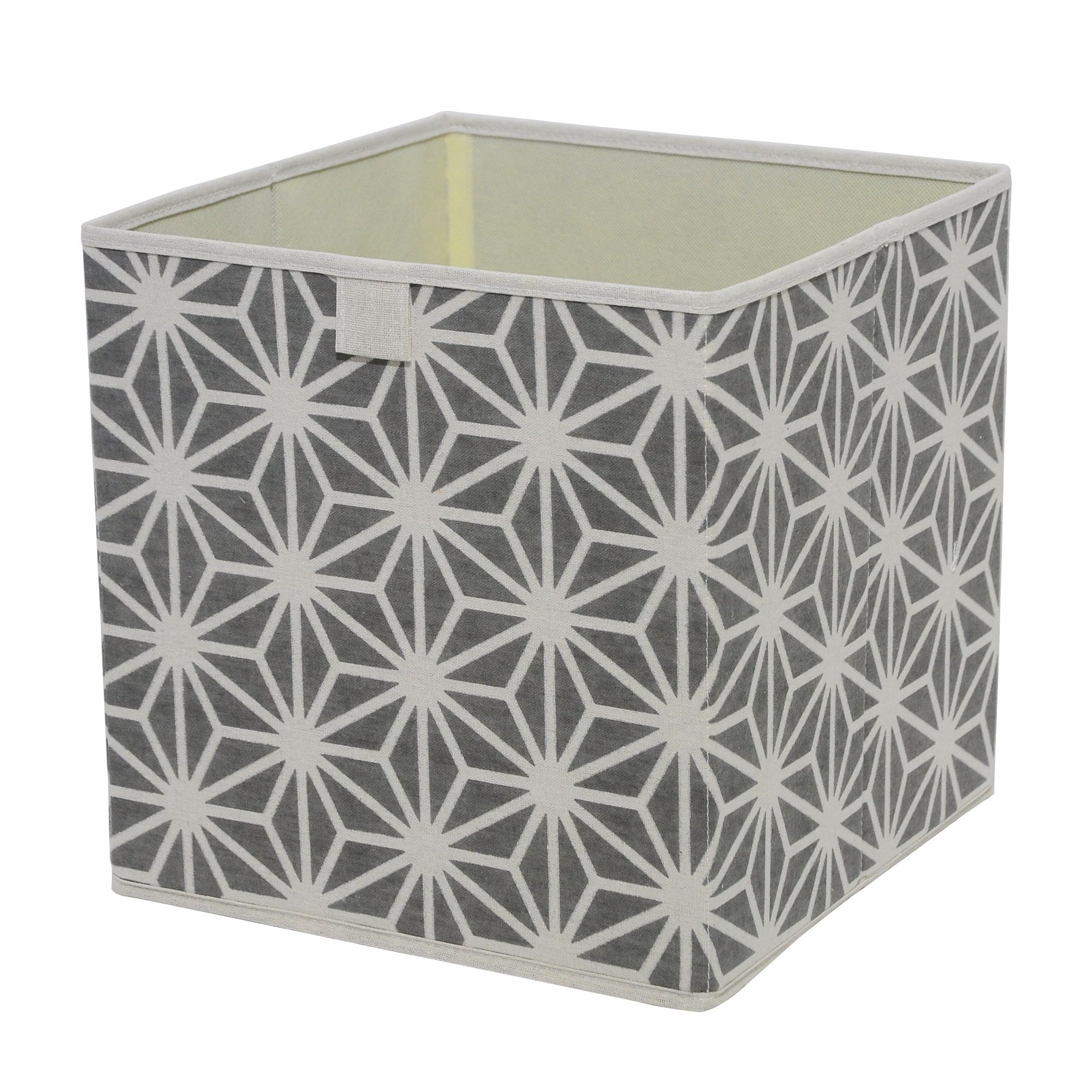 Form Mixxit Grey Geometric 29L Foldable Storage Box Price Comparisons | Compare The Build