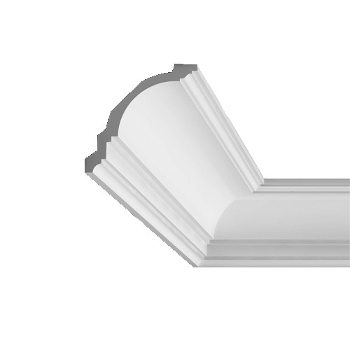 Cornice Moulding Axxent Collection - 2000mm x 118mm x 117mm Oxford Style White Price Comparisons | Compare The Build