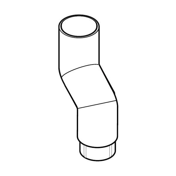 Alumasc Flushjoint Circular 135dg Fixed 75mm Offset 63mm - Black Aluminium CP25/75/135A/PPC/9017 Price Comparisons | Compare The Build