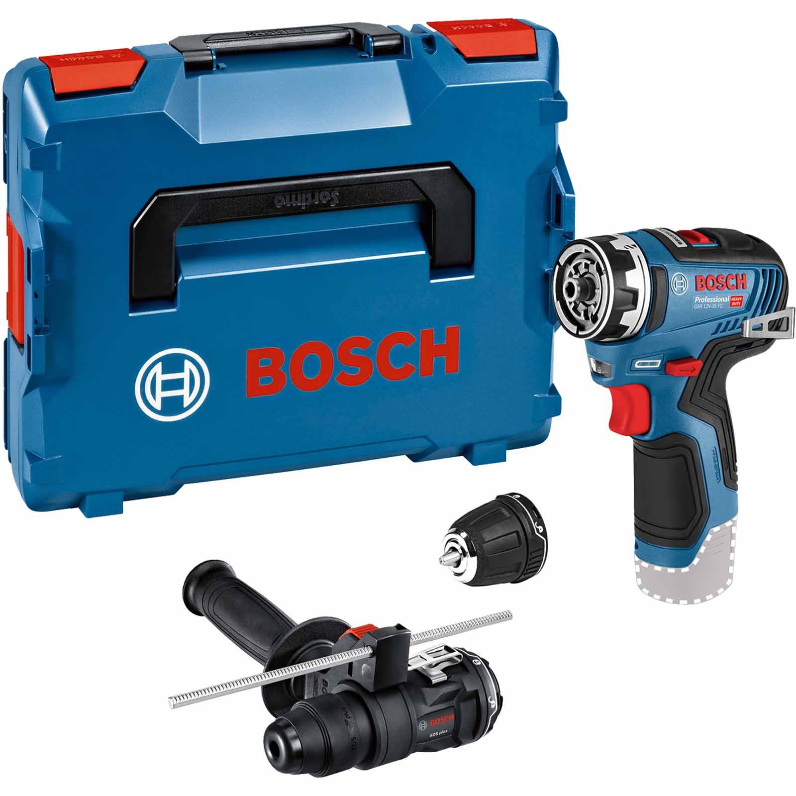 Bosch GSR 12V-35 FC 12v Cordless Brushless Drill Driver No Batteries No Charger Case & Chuck Adaptor Price Comparisons | Compare The Build