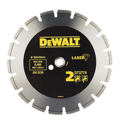 Dewalt (Dia)300mm Continuous Rim Diamond Blade Price Comparisons | Compare The Build