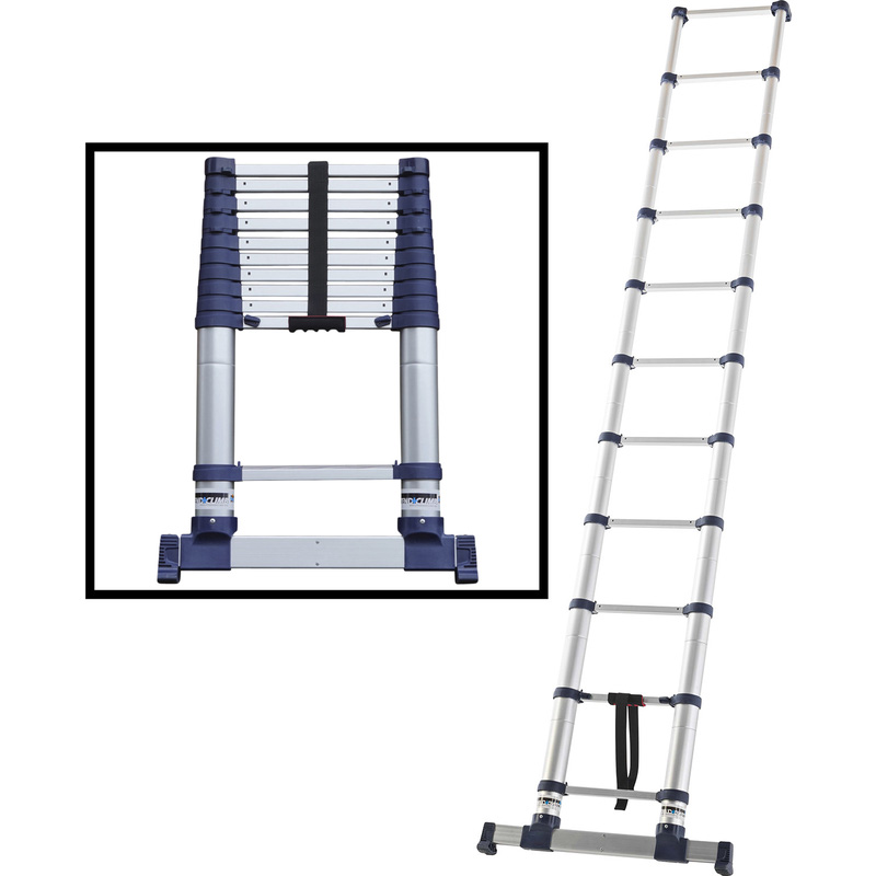 TB Davies Xtend+Climb ProSeries S2.0 Telescopic Ladder 3.2m Aluminium | Compare The Build