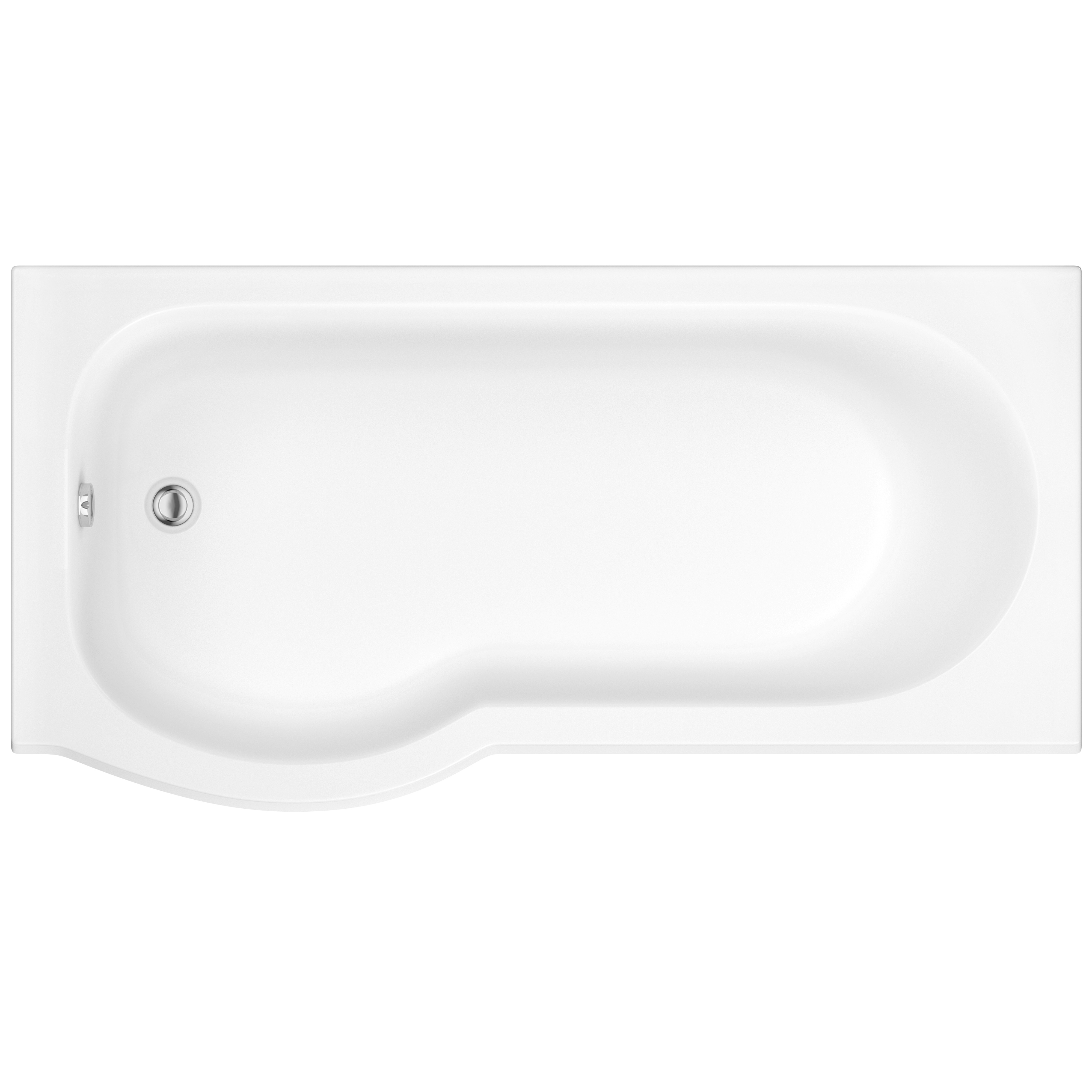 Bathrooms From Travis Perkins Rothay Evo P Shower Bath 1700mm LH Price Comparisons | Compare The Build