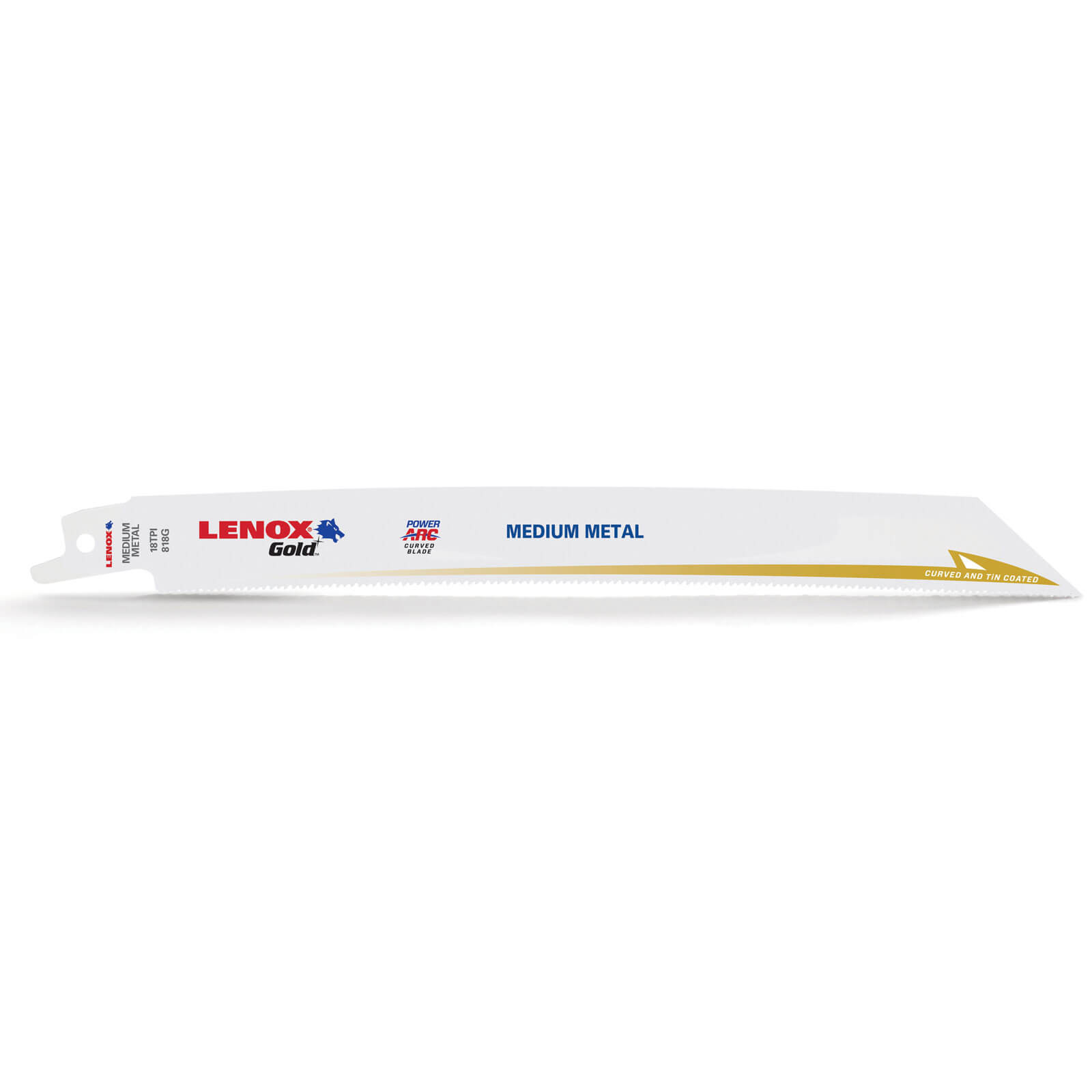 Lenox Gold 18TPI Medium Thickness Metal Cutting Reciprocating Sabre Saw Blades 203mm Pack of 5 Price Comparisons | Compare The Build