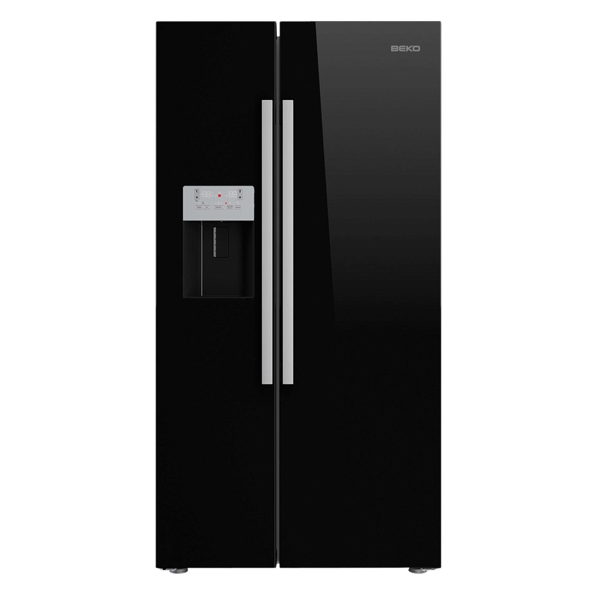 Beko Asp341B Black Freestanding Side By Side Fridge Freezer Price Comparisons | Compare The Build