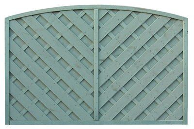 Grange St Lunair Diagonal Slat Fence Panel 1.8M 1.2M, Pack Of 10 Price Comparisons | Compare The Build