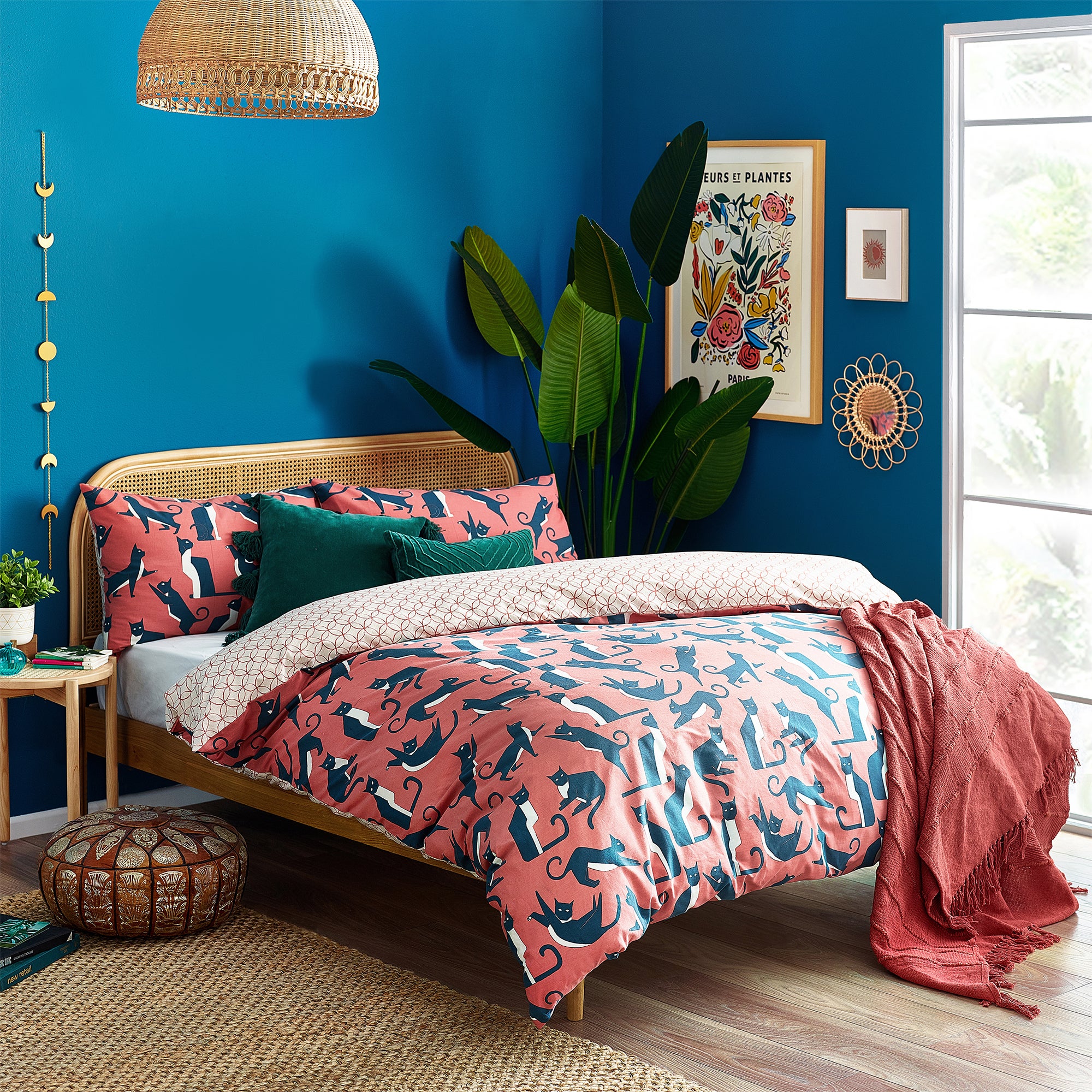Furn. Kitta Pink Watermelon Duvet Cover and Pillowcase Set Pink Price Comparisons | Compare The Build