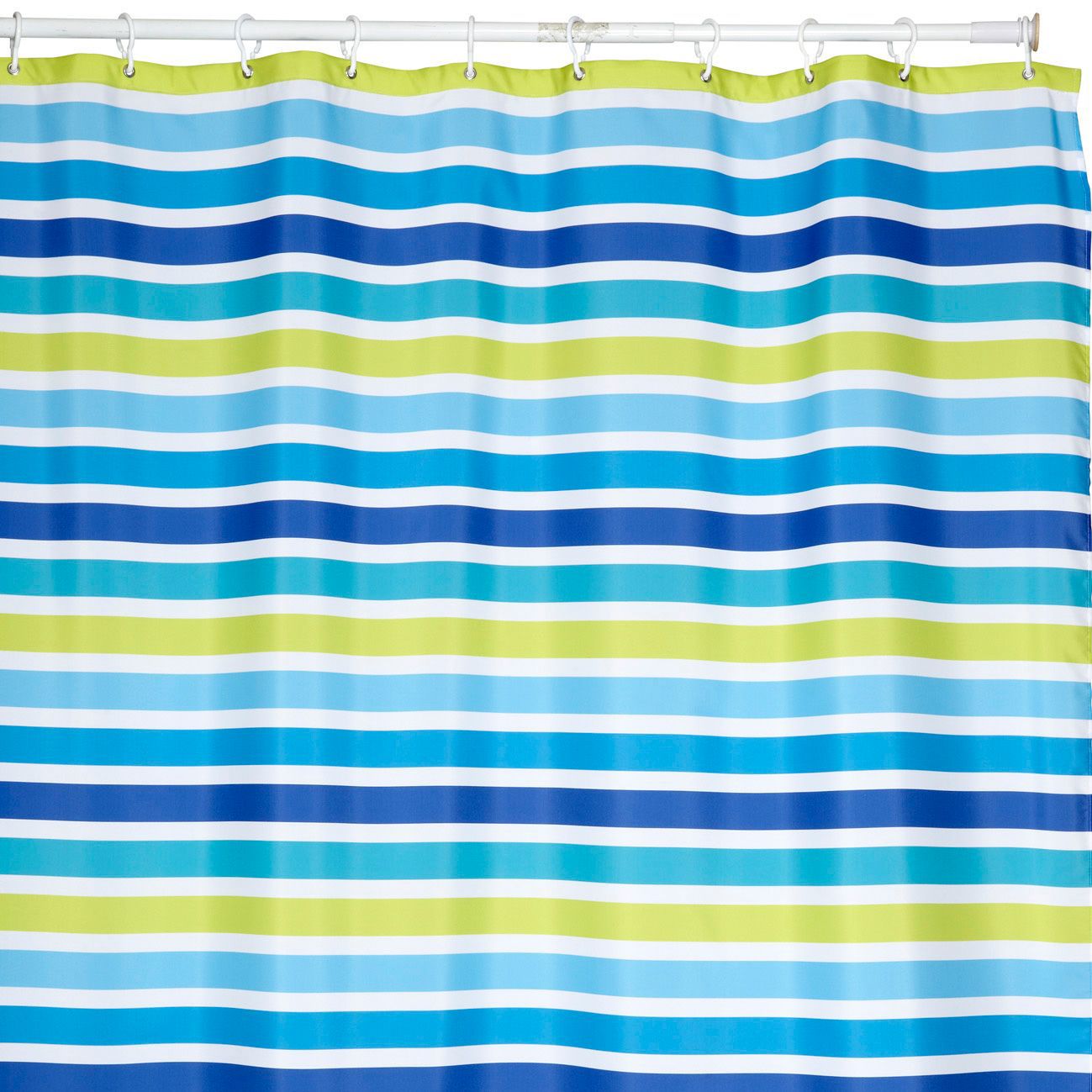 Cooke & Lewis Multicolour Maniola Stripe Shower Curtain (L)1800 mm Price Comparisons | Compare The Build