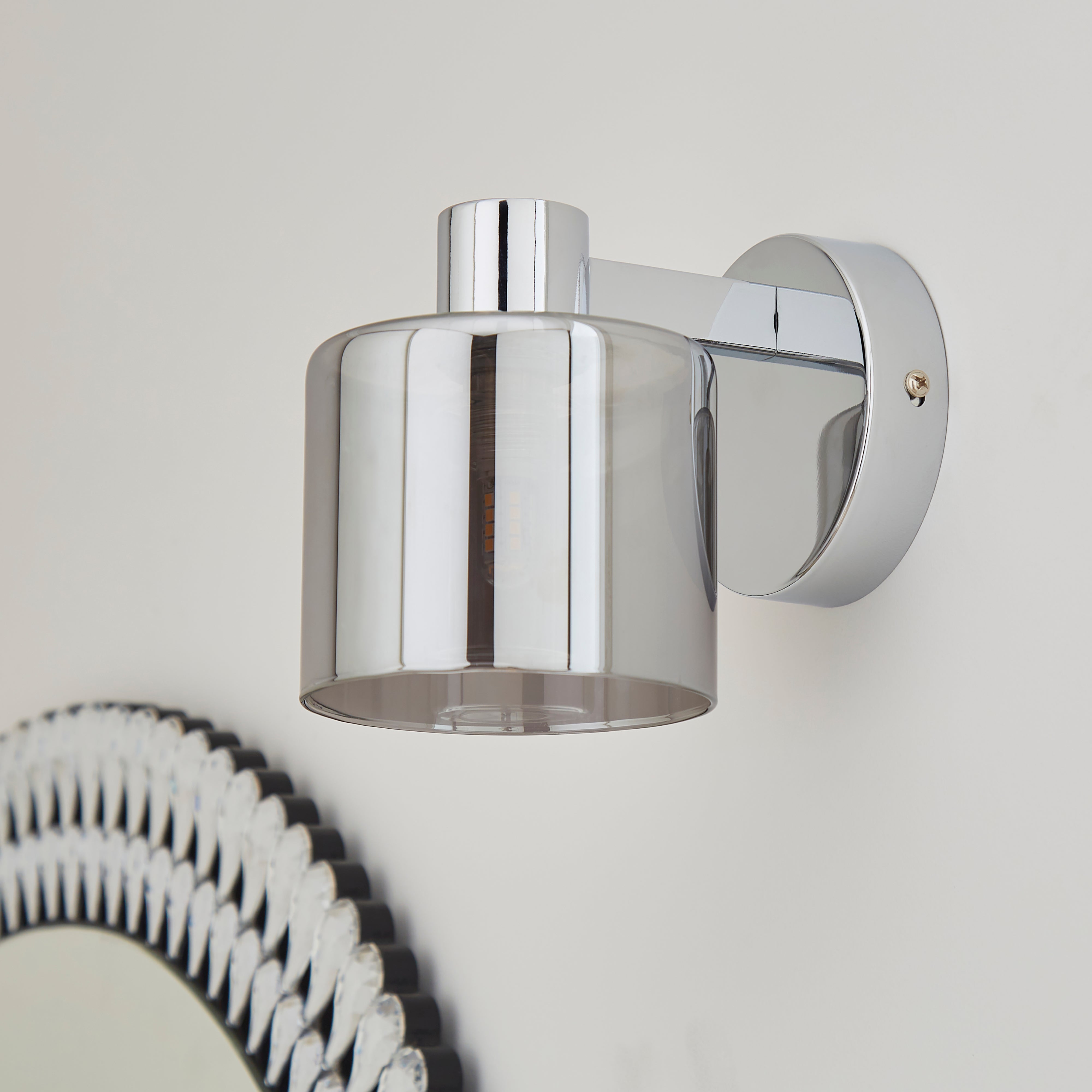 Erin Wall Light Silver Price Comparisons | Compare The Build