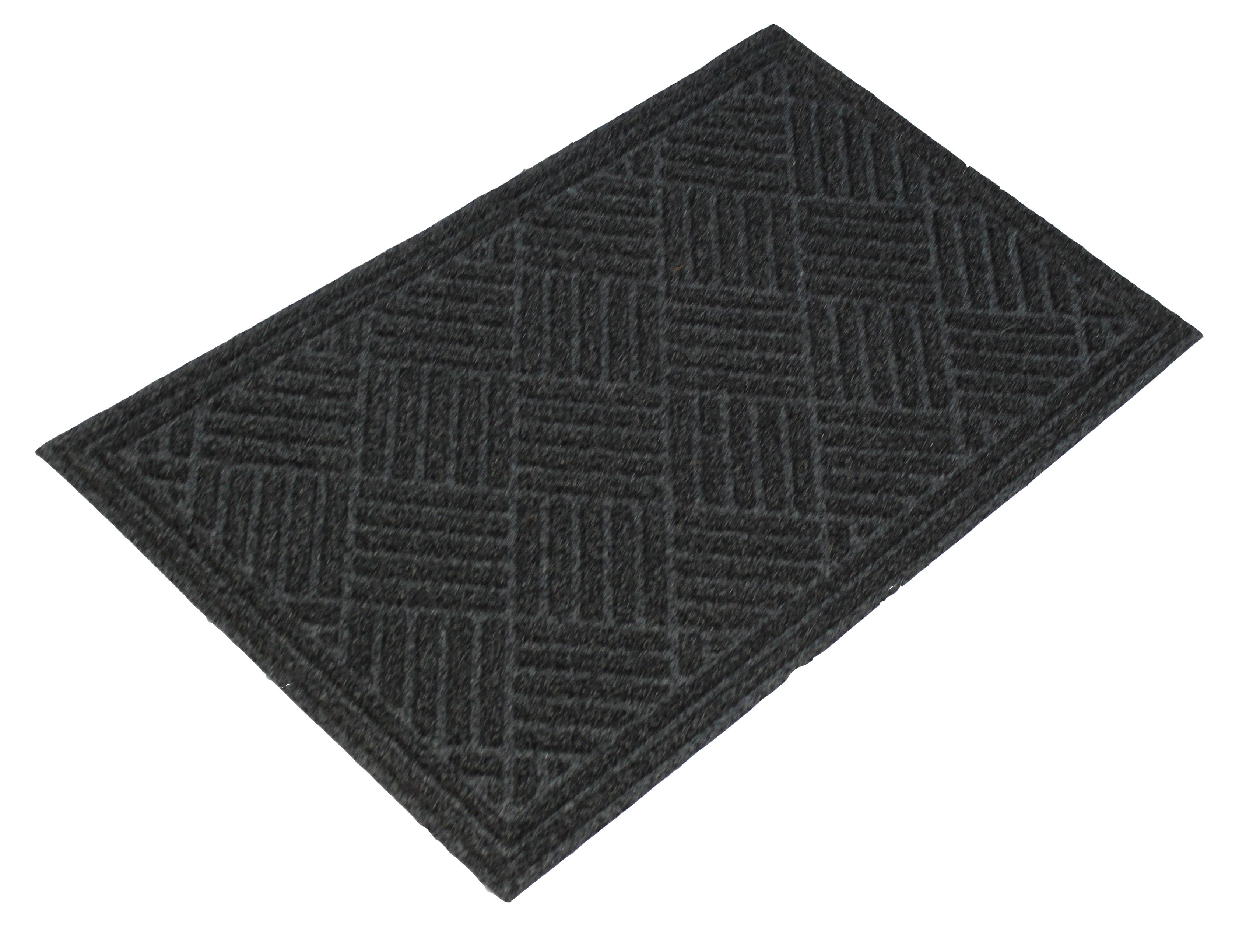 Primeur Flooring Grey Diamond Heavy Duty Scraper Mat, 75Cm X 45Cm Price Comparisons | Compare The Build