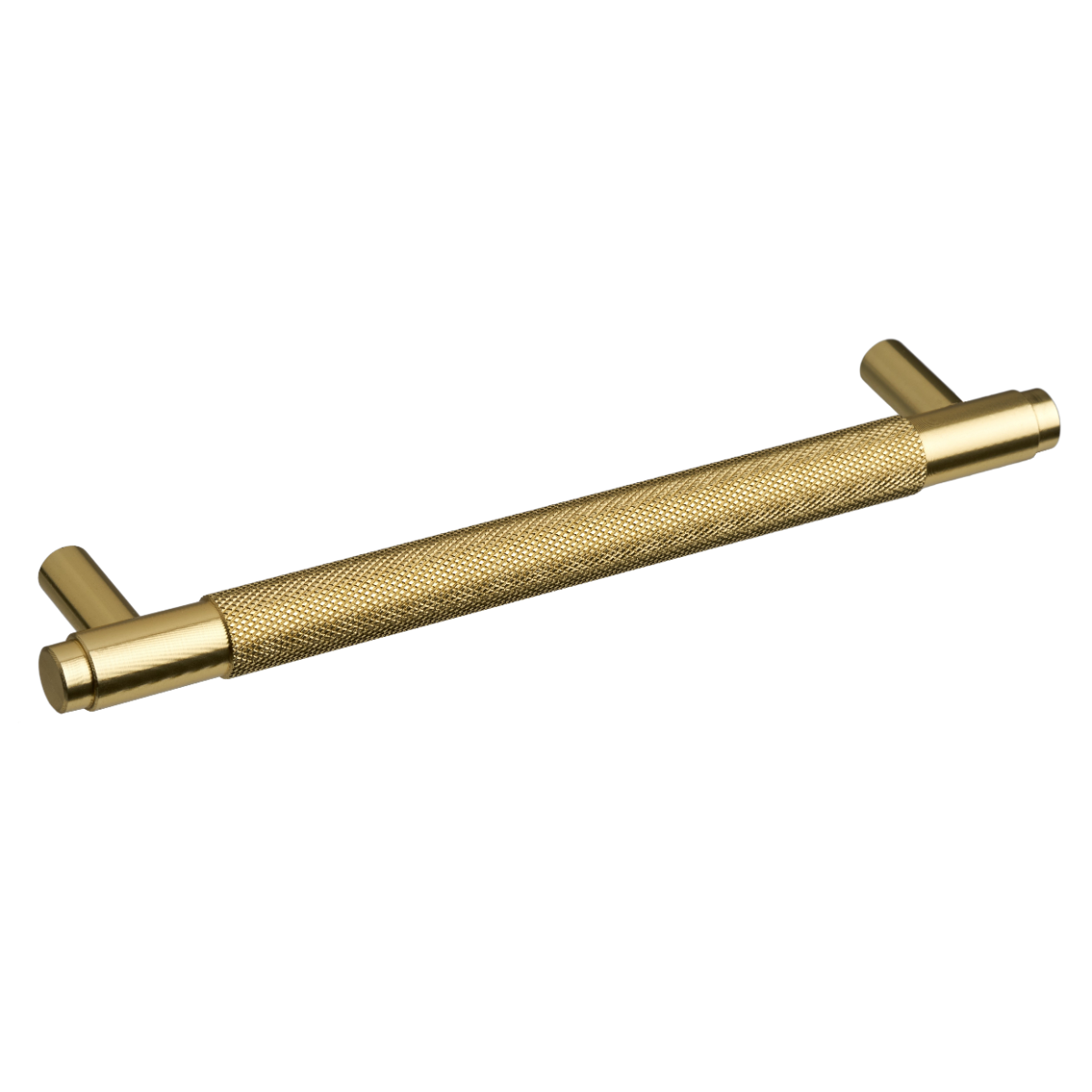 Marleybone Knurled Cabinet T-Bar Handle 160mm Brushed Brass Price Comparisons | Compare The Build