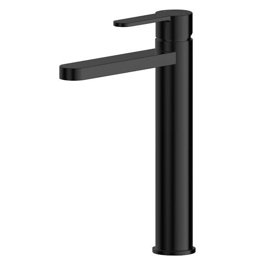 Merano Arvan High Rise Basin Mixer Tap - Matt Black Price Comparisons | Compare The Build