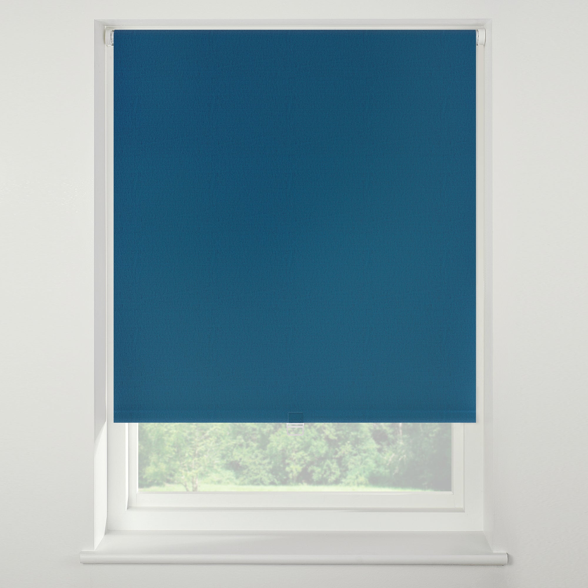 Swish Peacock Cordless Blackout Roller Blind Blue Price Comparisons | Compare The Build