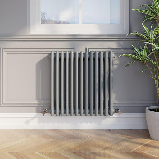 Park Lane Traditional Colosseum Triple Bar Column Radiator Anthracite 600 x 605mm Price Comparisons | Compare The Build