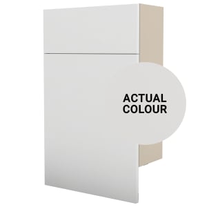 Duarti By Calypso Beaufort 500mm Floor Reaching Slimline Toilet Unit - Grey Varnish Price Comparisons | Compare The Build