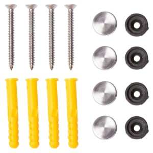 Croydex Fixings Pack for Rectangular Mirrors Price Comparisons | Compare The Build