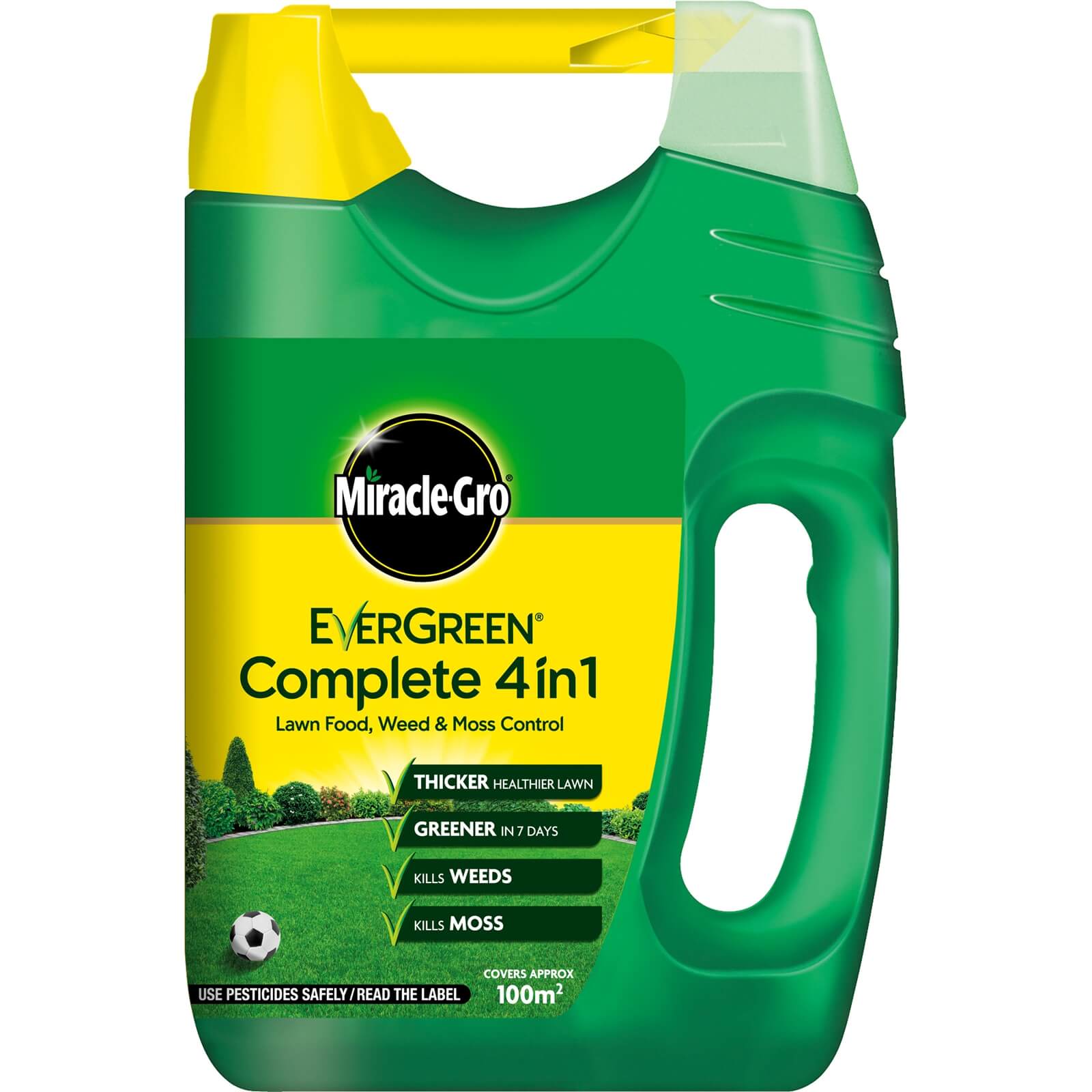 Evergreen ® Complete 4 In 1 Lawn Feed, Weed & Moss Killer 100 M² 3.5Kg Price Comparisons | Compare The Build