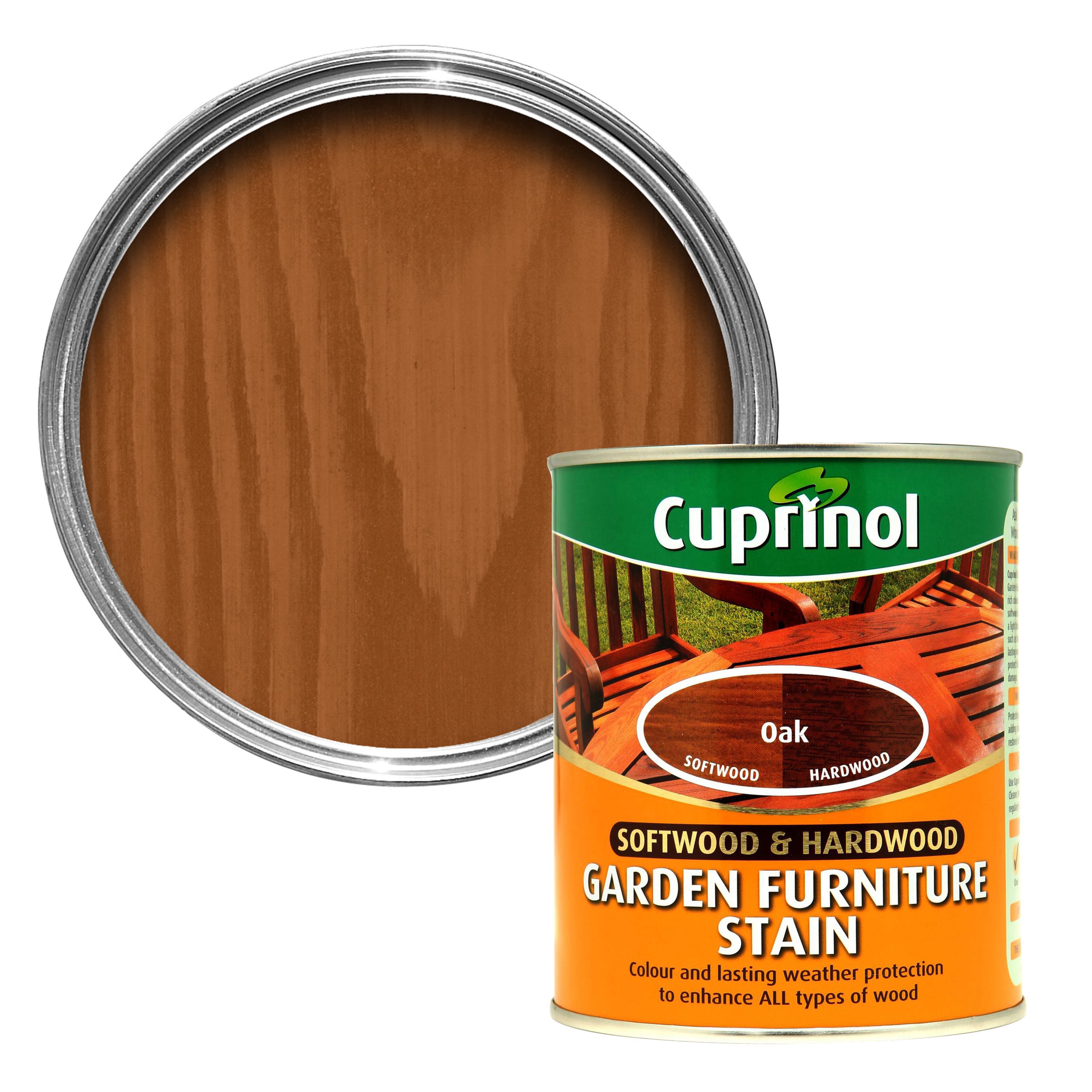 Cuprinol Softwood & Hardwood Oak Furniture Wood Stain, 750Ml Price Comparisons | Compare The Build