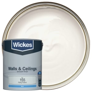 Wickes Vinyl Matt Emulsion Paint - Falling Feather No.155 - 5L Price Comparisons | Compare The Build