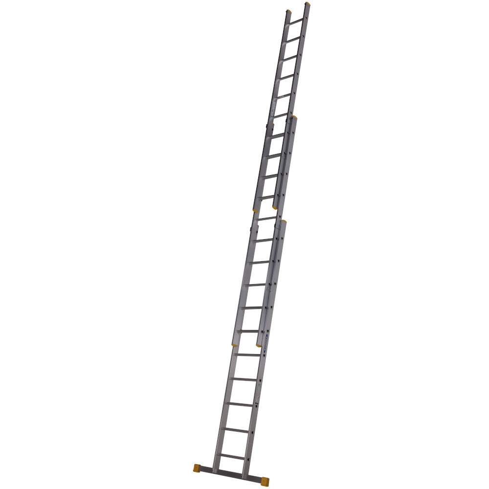 Werner 2.97m Triple Box Section Extension Ladder - BS EN131 7232918 | Compare The Build