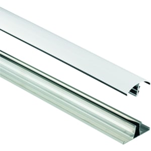 Wickes White Universal Glazing Bar for Polycarbonate Sheets - 3m Price Comparisons | Compare The Build