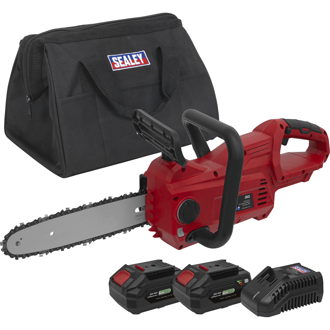 Sealey CP20VCHS 20v Cordless Chainsaw 250mm 2 x 4ah Li-ion Charger Bag Price Comparisons | Compare The Build