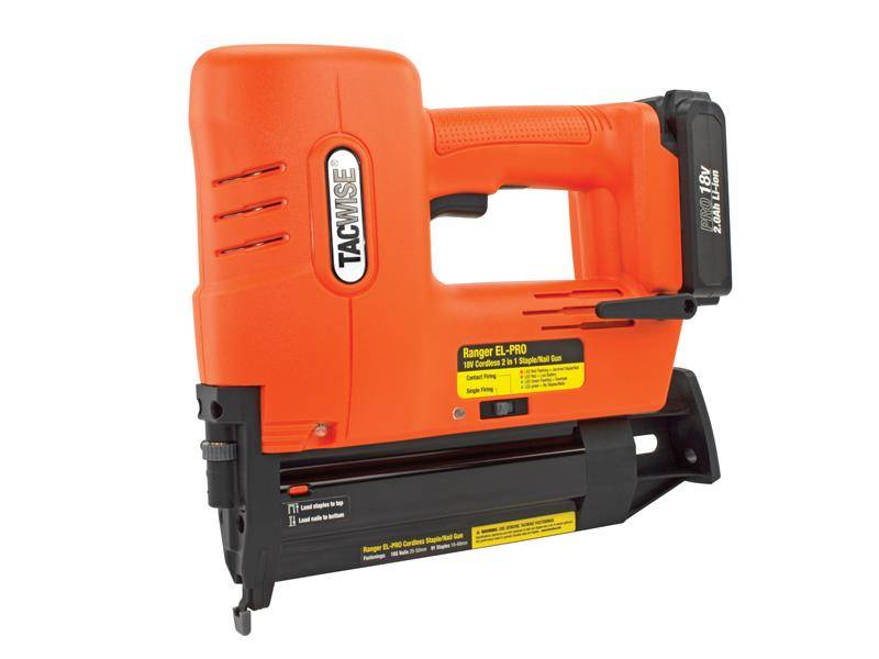 Tacwise TAC1506 Ranger EL-Pro Cordless Staple/Nail Gun 18V Price Comparisons | Compare The Build