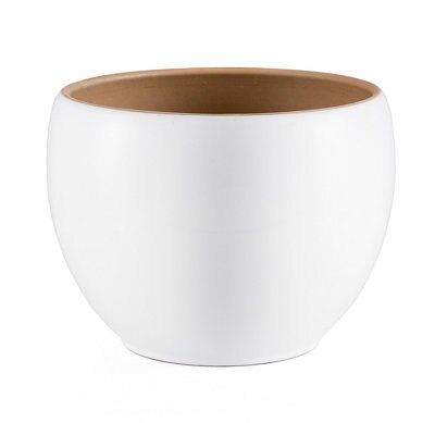 White Terracotta Plant Pot Price Comparisons | Compare The Build