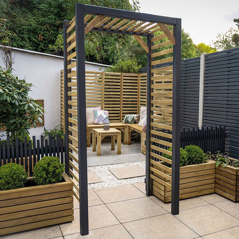 Slatted Garden Arch Price Comparisons | Compare The Build